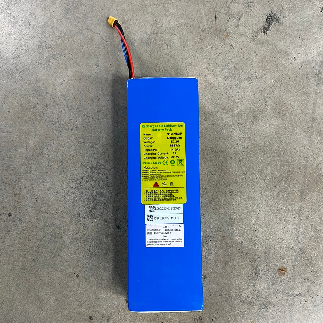 60V 14.5Ah Vista Lithium Battery for Electric Bikes & Scooters - Long Lasting Power for Commuting & Outdoor Adventures