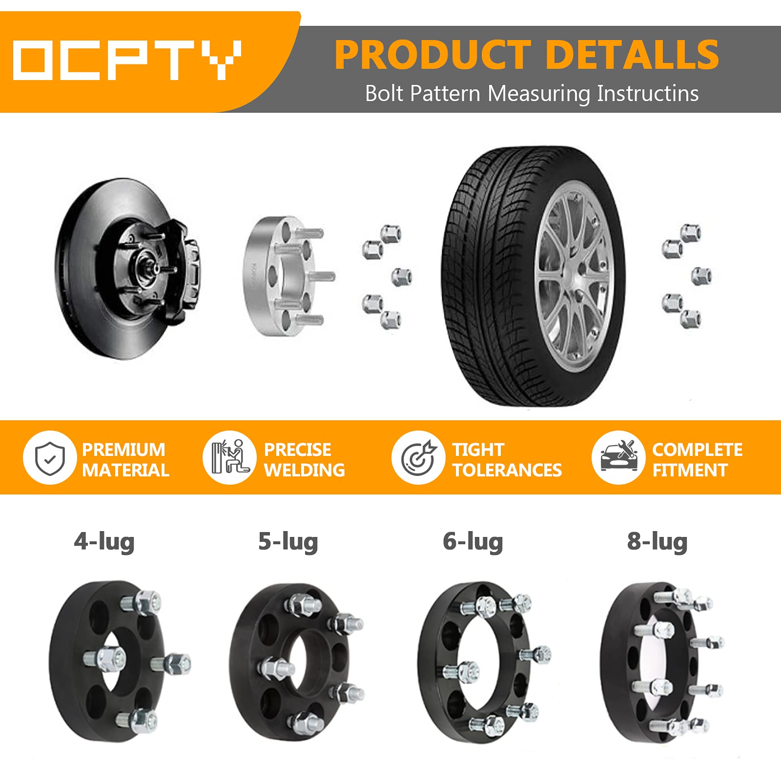 OCPTY 4PCS 1.5