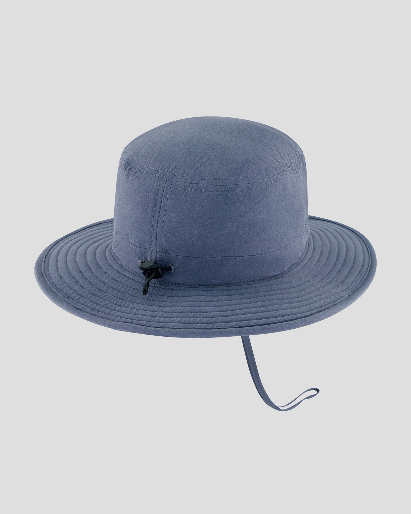 Kids' UPF 50+ Sun Protection Wide Brim Hat - Light Navy Blue for Outdoor Play, Beach & Summer Activities
