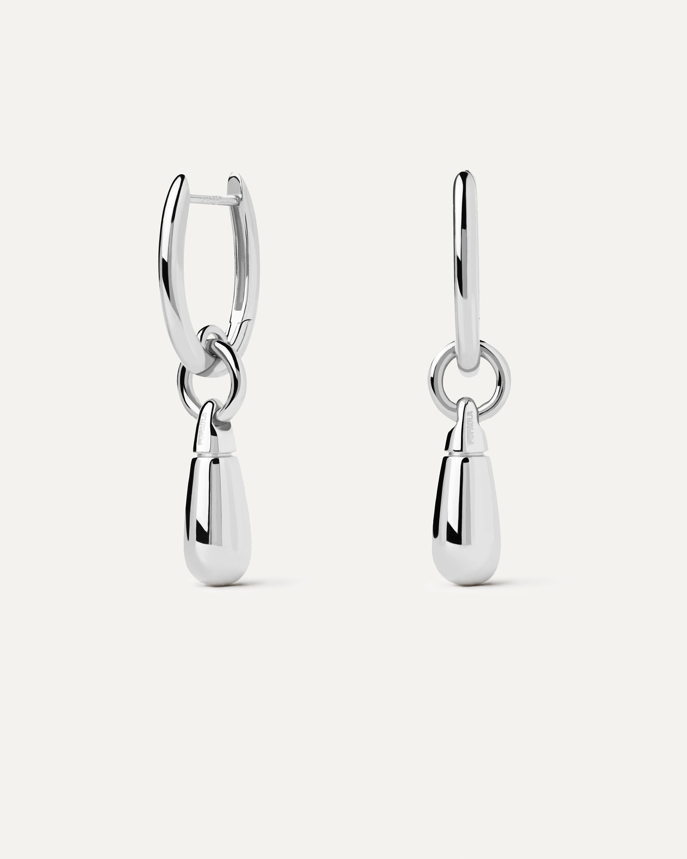 Jupiter Silver Single Hoop Earrings - Dainty Minimalist Hoop Earrings for Women - Perfect for Everyday Wear, Office & Date Night