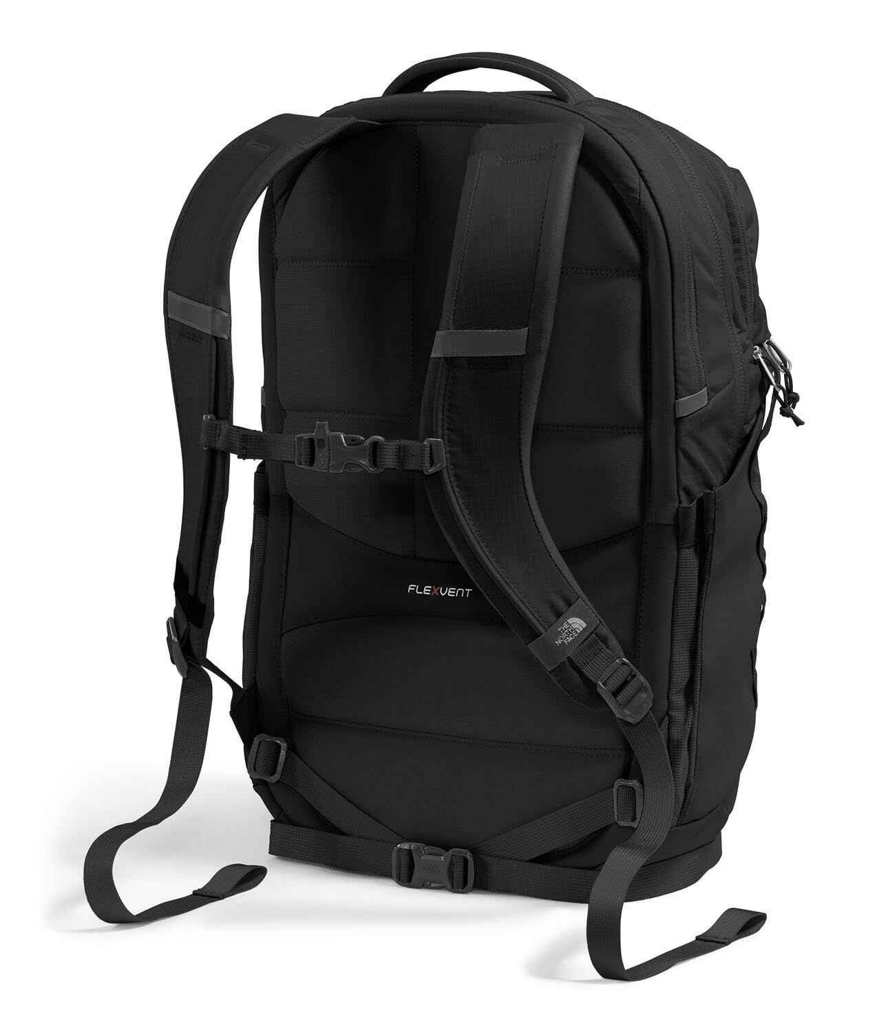 THE NORTH FACE Women's Surge Commuter Laptop Backpack - PFAS Free, Water-Resistant, TNF Black/TNF Black-NPF, One Size - Perfect for Work, Travel & School