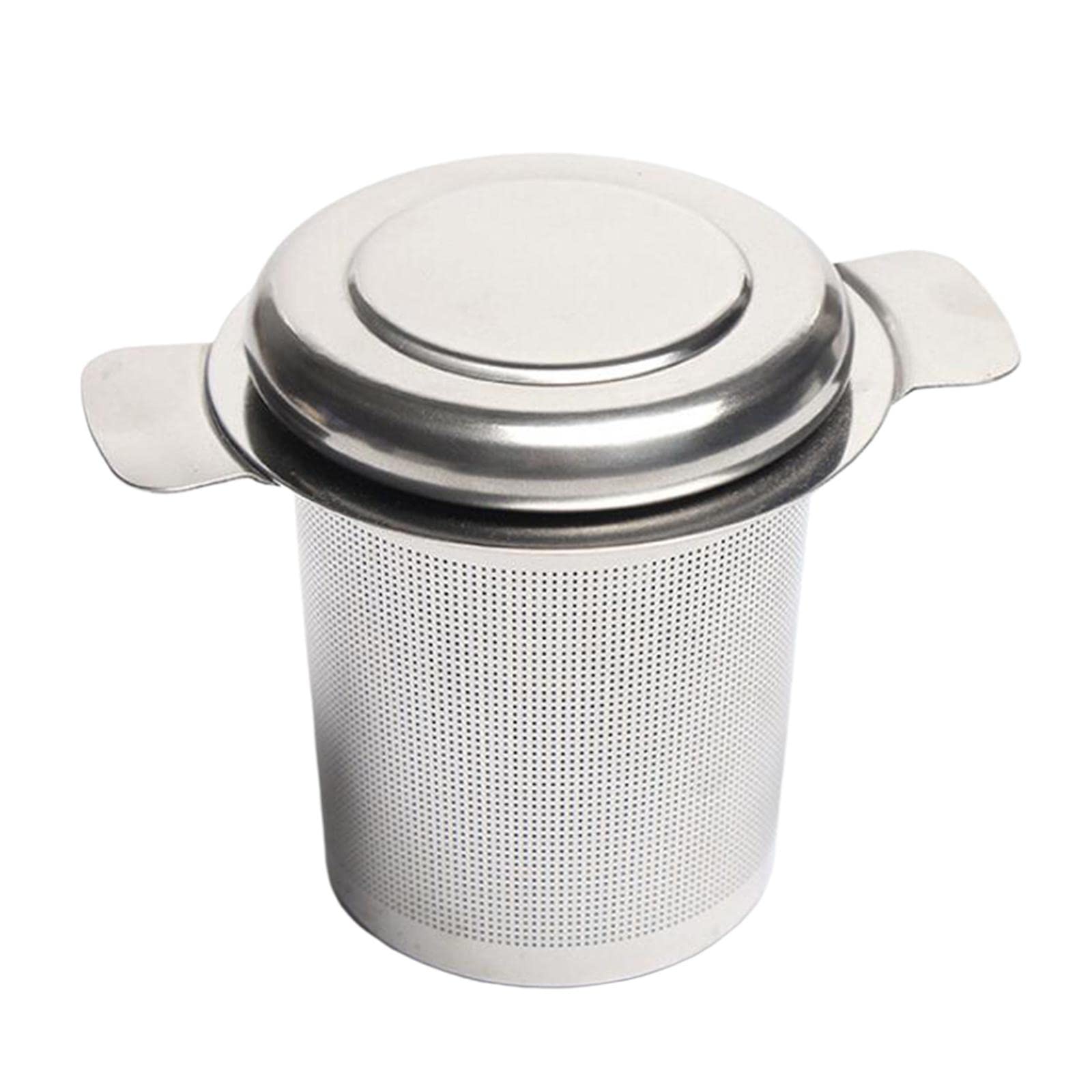 Deevoka Reusable Tea Infuser with Double Handles - 304 Stainless Steel Loose Leaf Tea Strainer for Mugs & Cups - Perfect for Home, Office & Travel Use