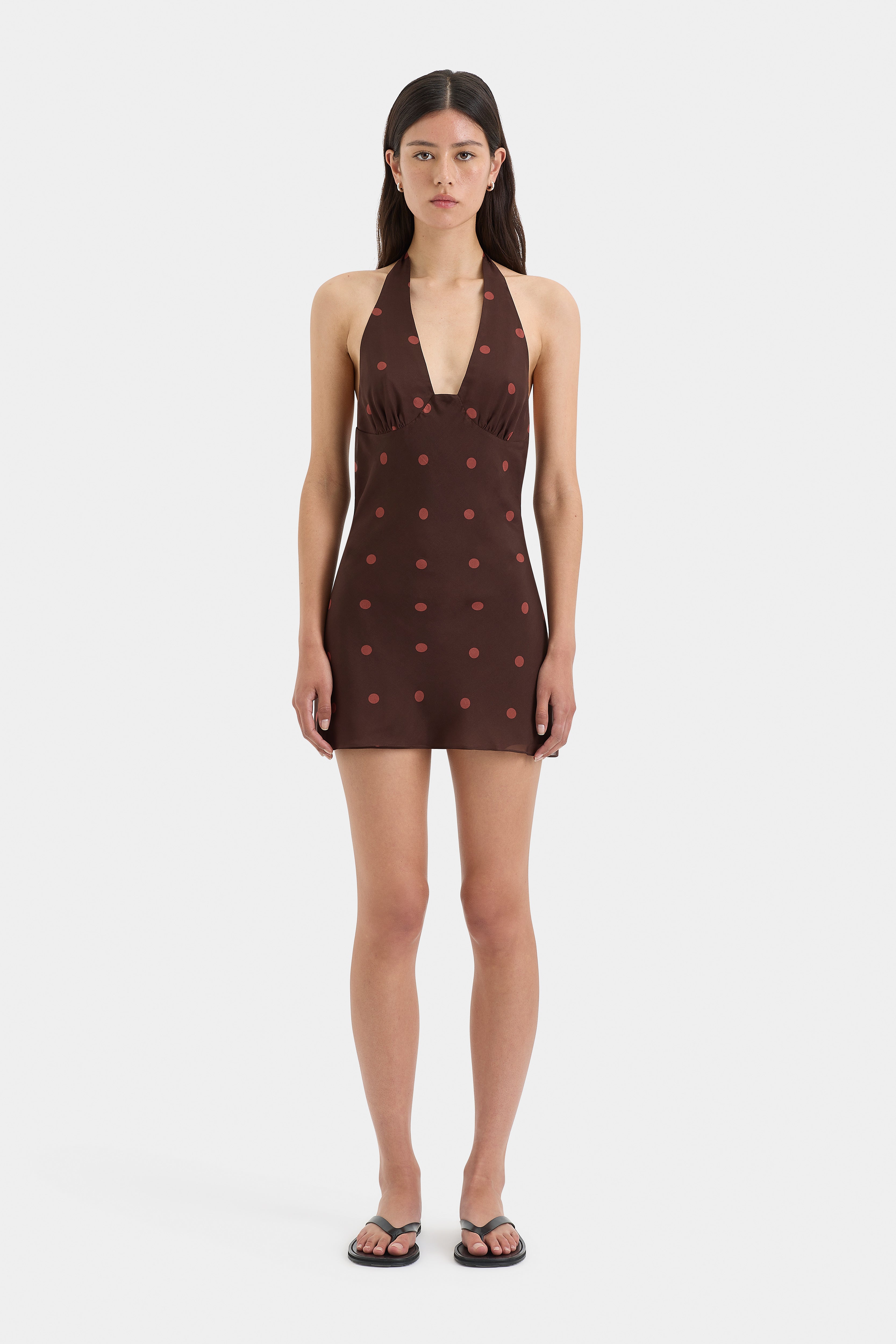 Toni Halter Mini Dress for Women - Sexy Summer Party Dress, Sleeveless Bodycon Clubwear - Perfect for Night Out, Date Night, Beach Vacation