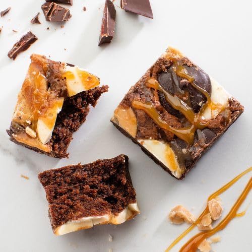 Brownie Points Baby Brownies - 75 Individually Wrapped Gourmet Chocolate Fudge Brownies | Fresh Baked from Scratch with Fine Ingredients | Perfect for Gift Boxes, Baskets & Special Occasions | Delicious Sweet Dessert for Parties, Holidays & Corporate Gifts