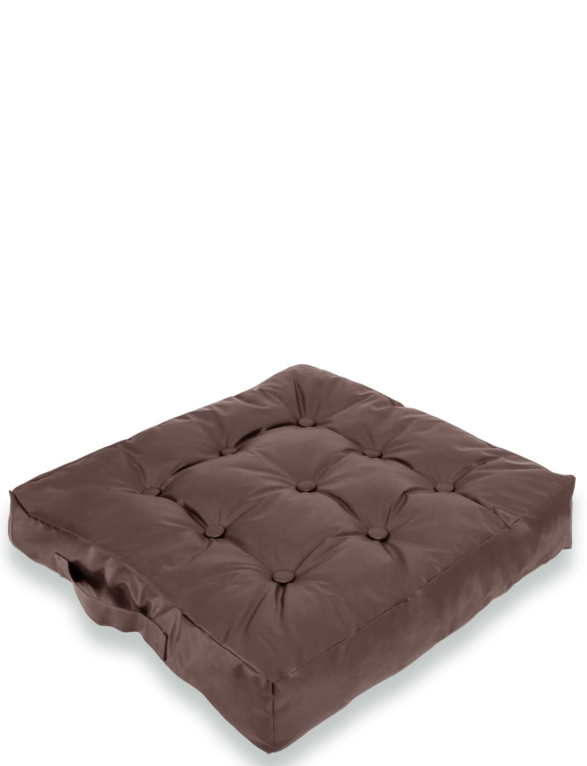 Premium Faux Leather Booster Seat Cushion - Chocolate Brown | Comfortable & Durable Car Seat Booster for Kids | Perfect for Road Trips, School Commutes & Dining Out