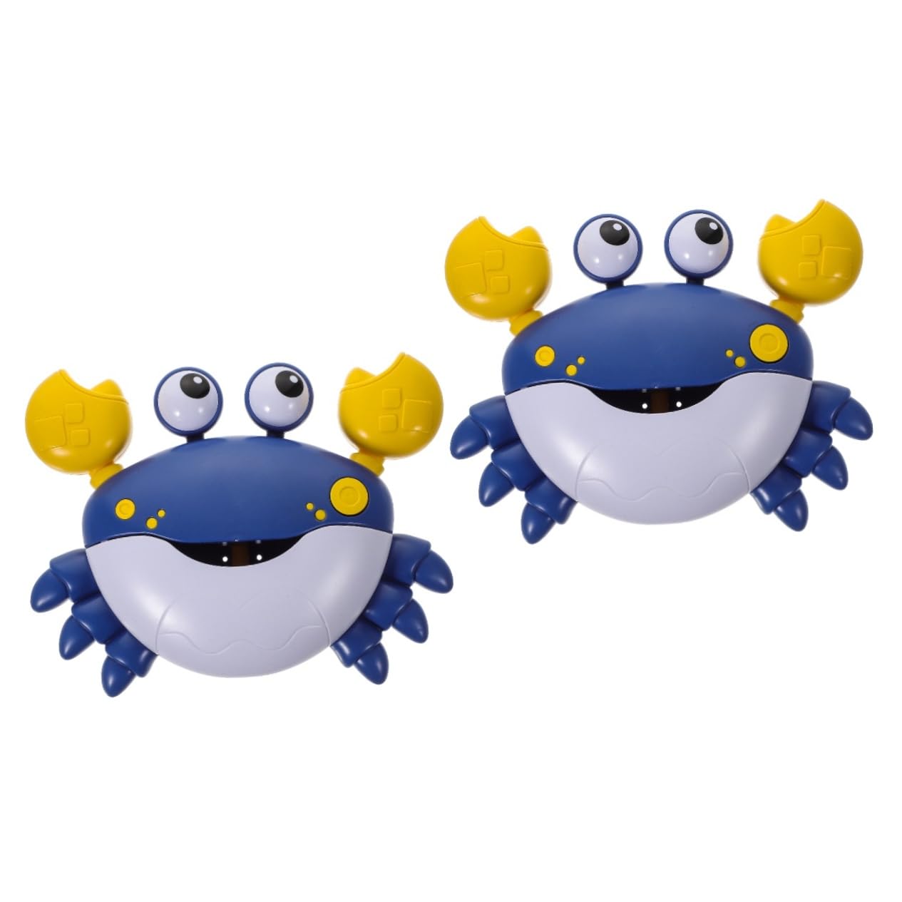 iFundoM 2-Pack Crab Bubble Blower Machine - Singing Bubble Maker for Kids, Bathtub & Shower Toy with Fun Music - Outdoor/Indoor Bubble Party, Birthday Gift, Pool Playtime