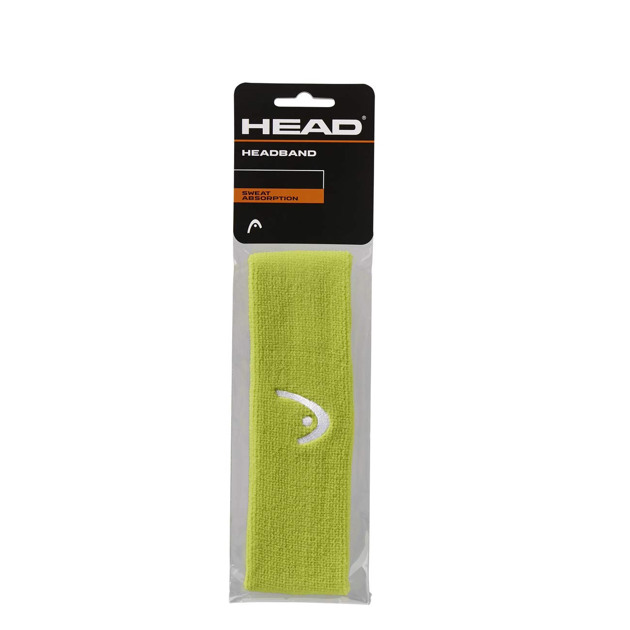 HEAD Performance Headband - Tennis & Sports Sweatbands for Women & Men - Moisture Wicking, Non-Slip Black Headband for Running, Yoga, Gym & Workouts
