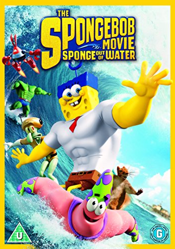 SpongeBob Movie: Sponge Out of Water DVD - Family Friendly Animated Comedy Film - Perfect for Kids Movie Nights and Birthday Parties