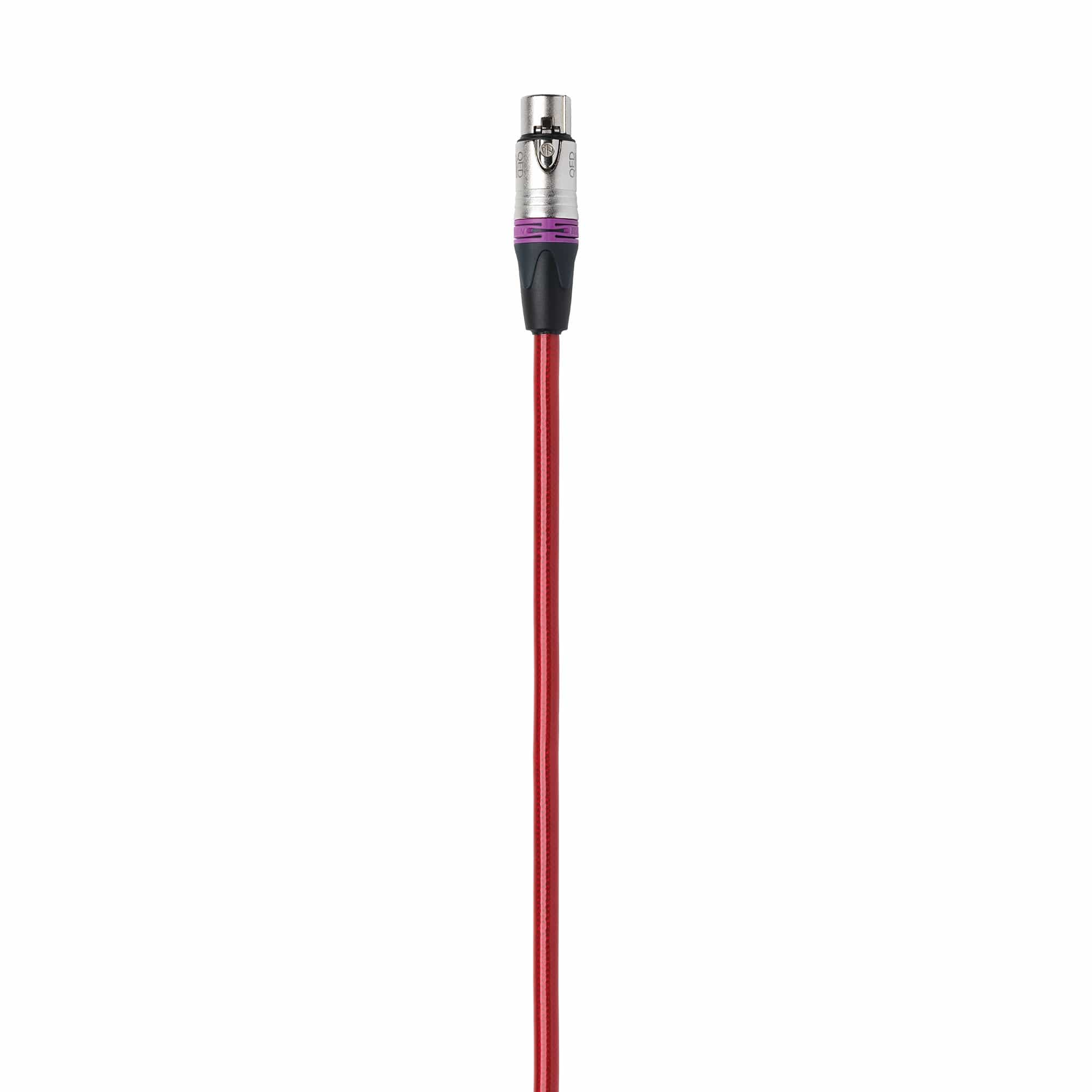 Premium QED Reference XLR 40 Analog XLR to XLR Audio Cable Pair - Perfect for Studio Recording, Live Sound & Home Theater Systems