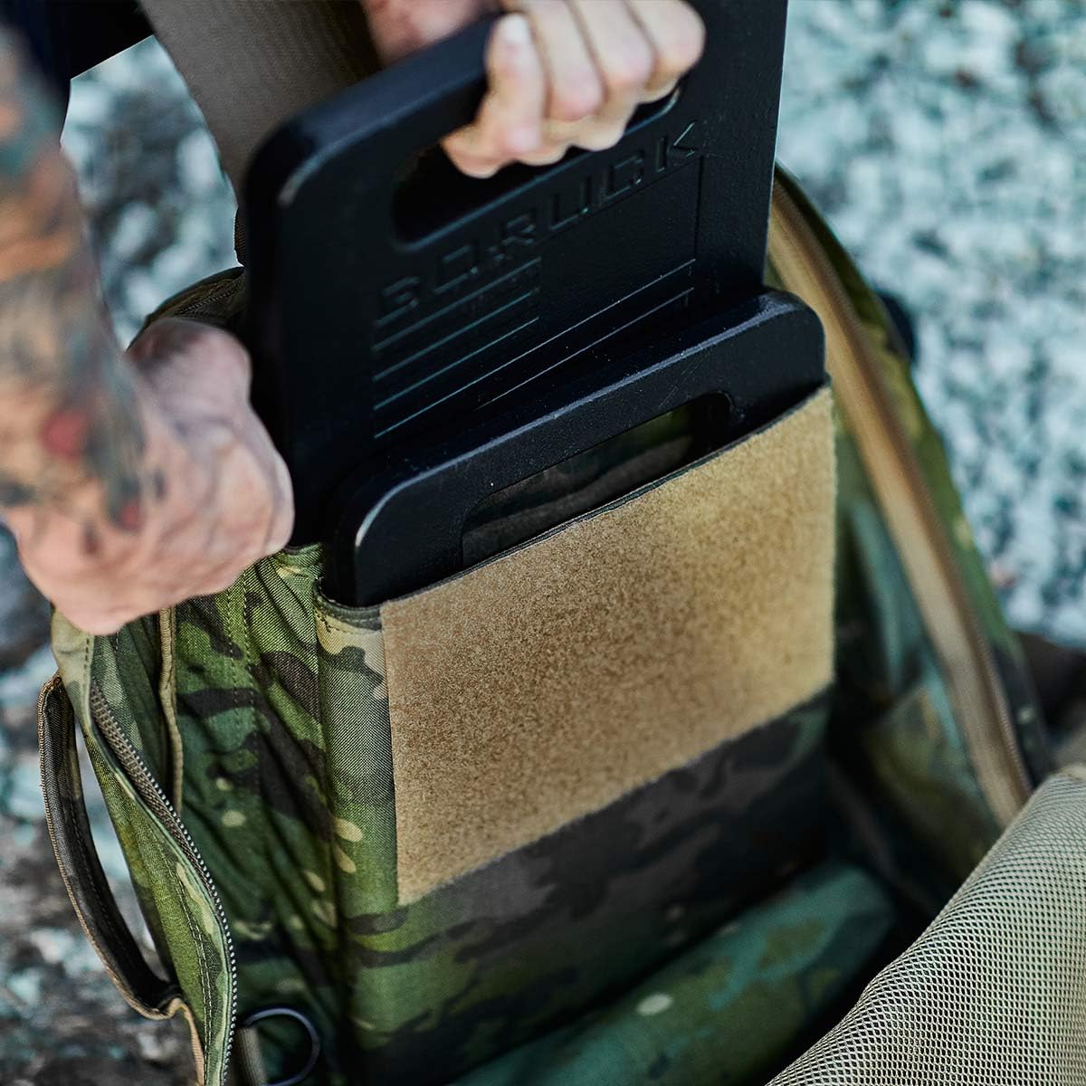 GORUCK Ruck Plates - 20LBS & 30LBS Weight Plates for Rucking, CrossFit & Strength Training | Perfect for Workouts, Hiking & Military Training