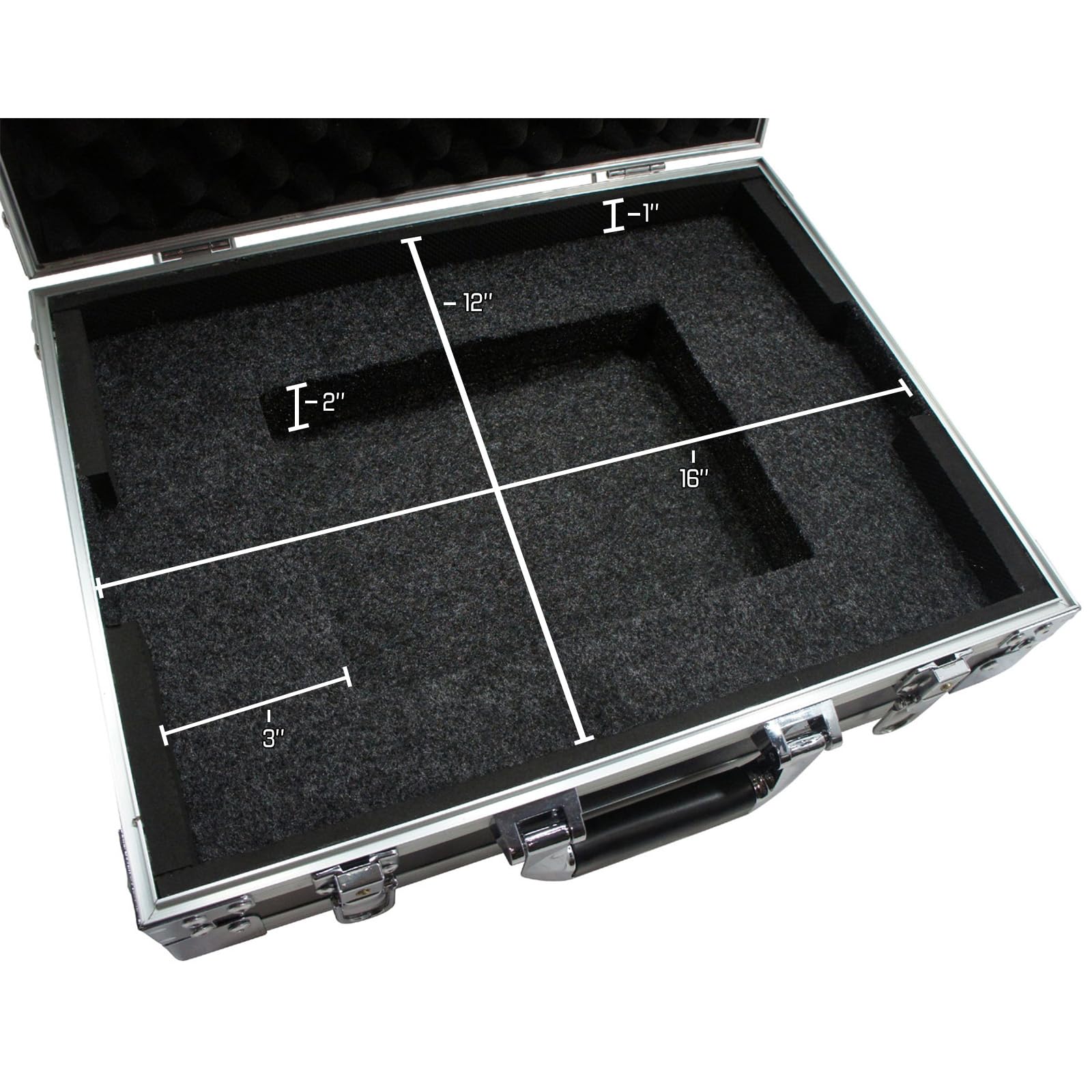 Harmony Audio HCLAP15 Universal 15 Inch Laptop Hard Case - Durable Flight & Travel Protection for MacBook, Dell, HP | Perfect for Business Trips, Air Travel & Commuting