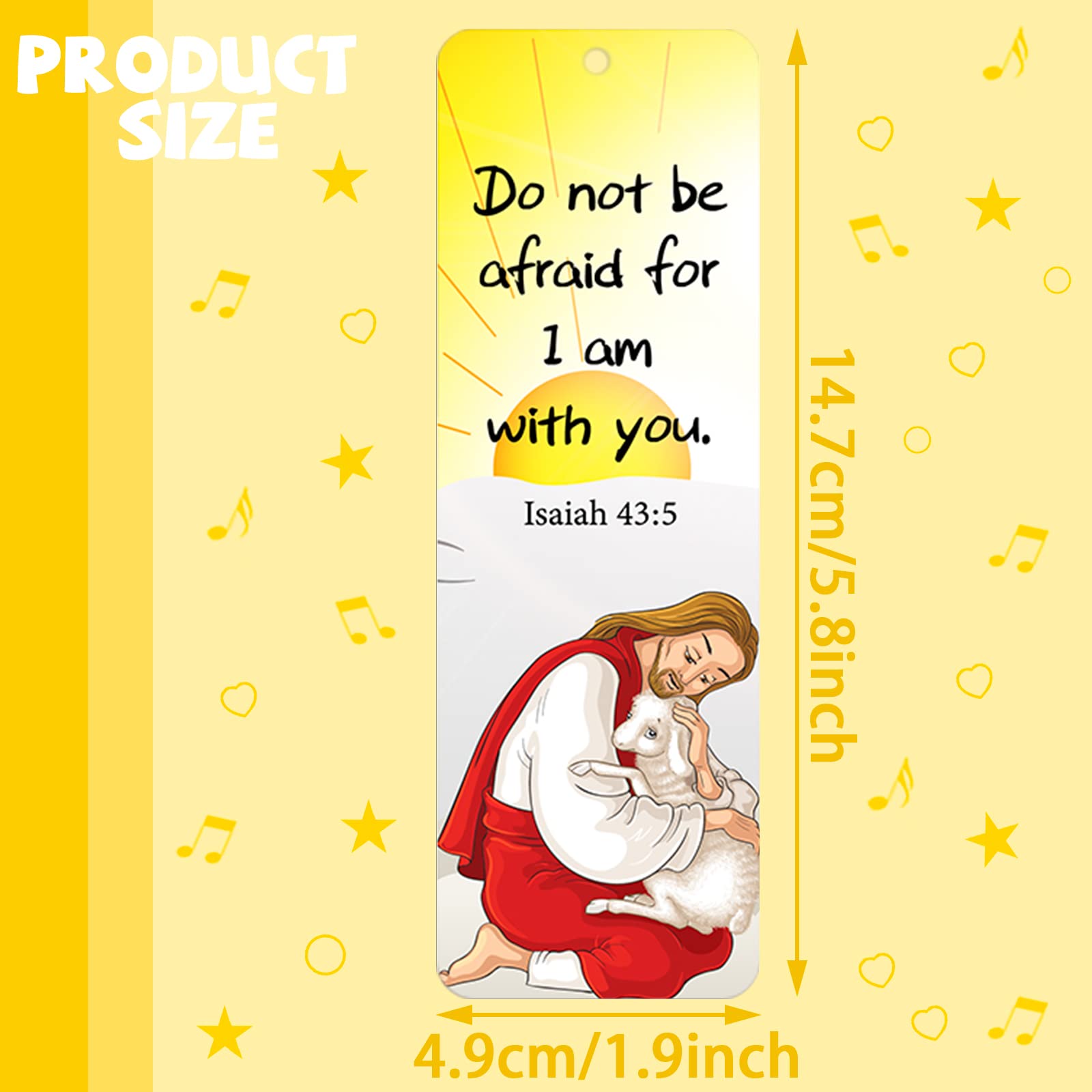 120 Pack Christian Bible Verse Bookmarks - Inspirational Scripture Bookmarks with Religious Quotes, Bible Markers for Easter, Sunday School, Church Supplies | Perfect for Bible Study, Gifts & Worship