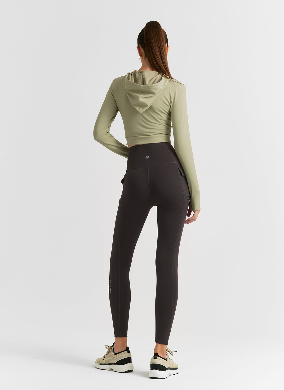 Slimfit Crop Zip Up Hoodie - Women's Fashion Casual Pullover for Gym & Streetwear | Perfect for Workouts, Running & Everyday Outfits