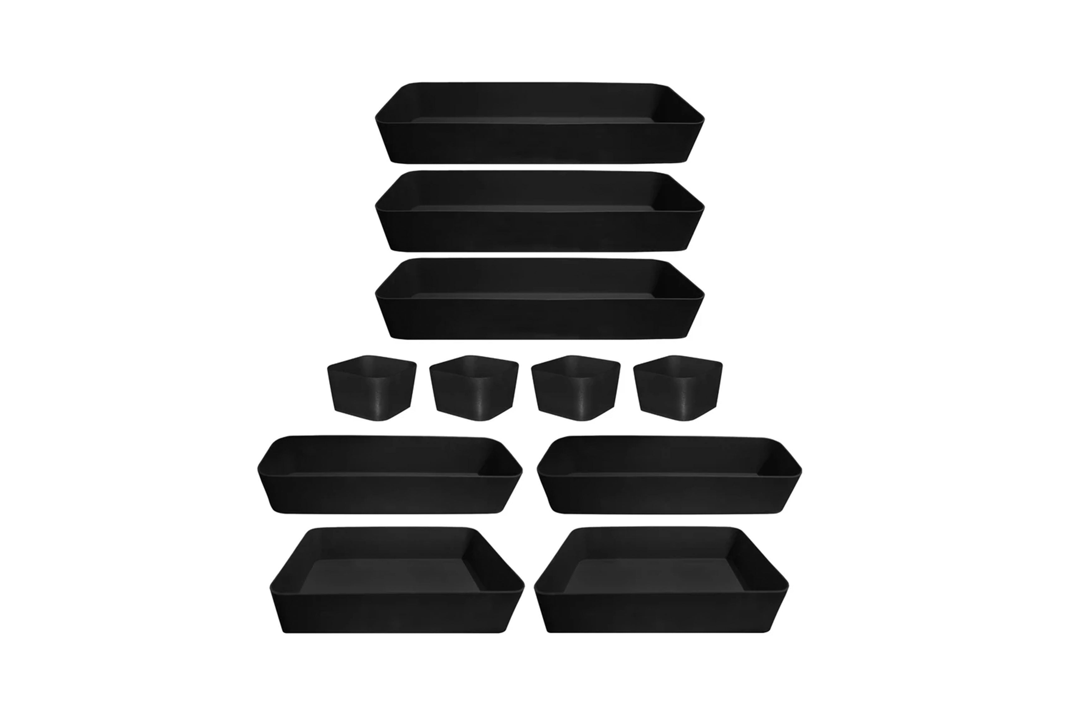 ProSlat Drawer Organizer Trays - Expandable Storage Solution for Kitchen, Office & Bathroom | Perfect for Utensils, Makeup & Small Items Organization