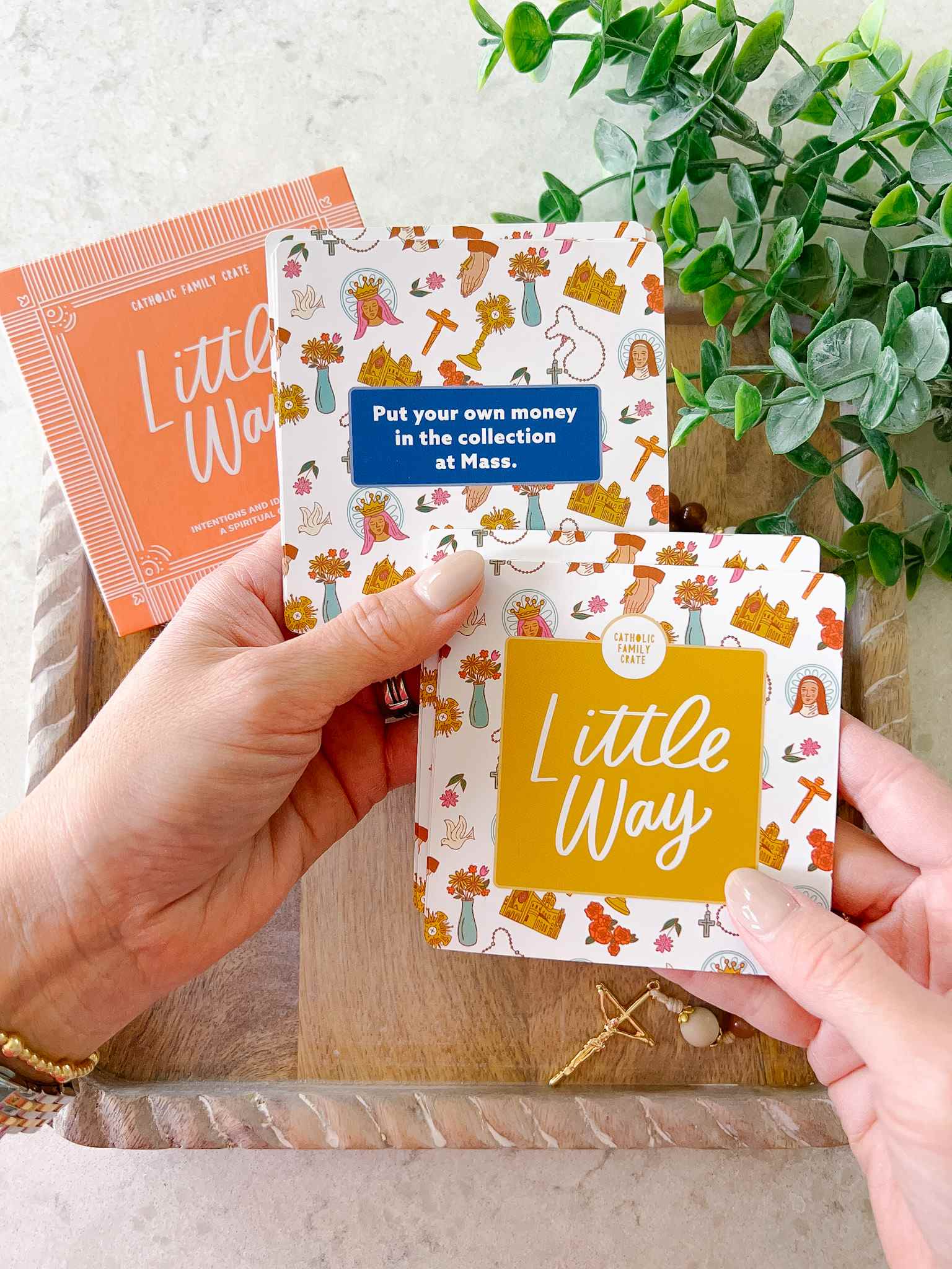Inspirational Cards with Quotes from St. Thérèse of Lisieux - Little Way Devotional Cards for Daily Motivation & Catholic Gifts (Perfect for Prayer Journals, Bible Study & Spiritual Encouragement)
