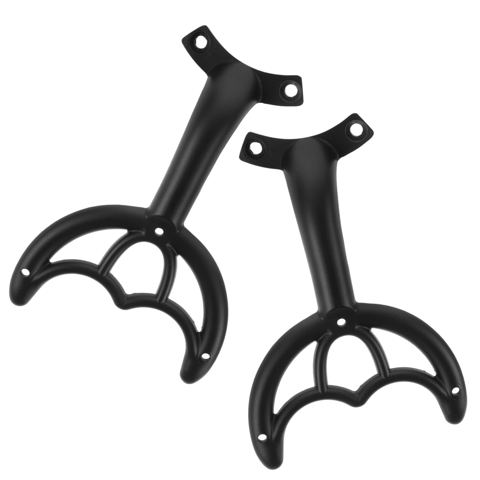 2Pcs Black Ceiling Fan Blades Replacement Arms - Durable Fan Blade Stabilizers for Worn Ceiling Fans | Perfect for Home, Office & Bedroom Cooling Systems