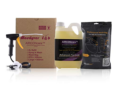 Best Air Conditioner Cleaning Kit (Standard) - AC Coil Cleaner & Maintenance Tools for Home & Office Use