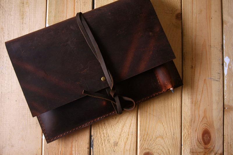 Premium Personalized Leather Case for Microsoft Surface Go - Custom Name/Initials, Slim Fit Protection for Work, School & Travel