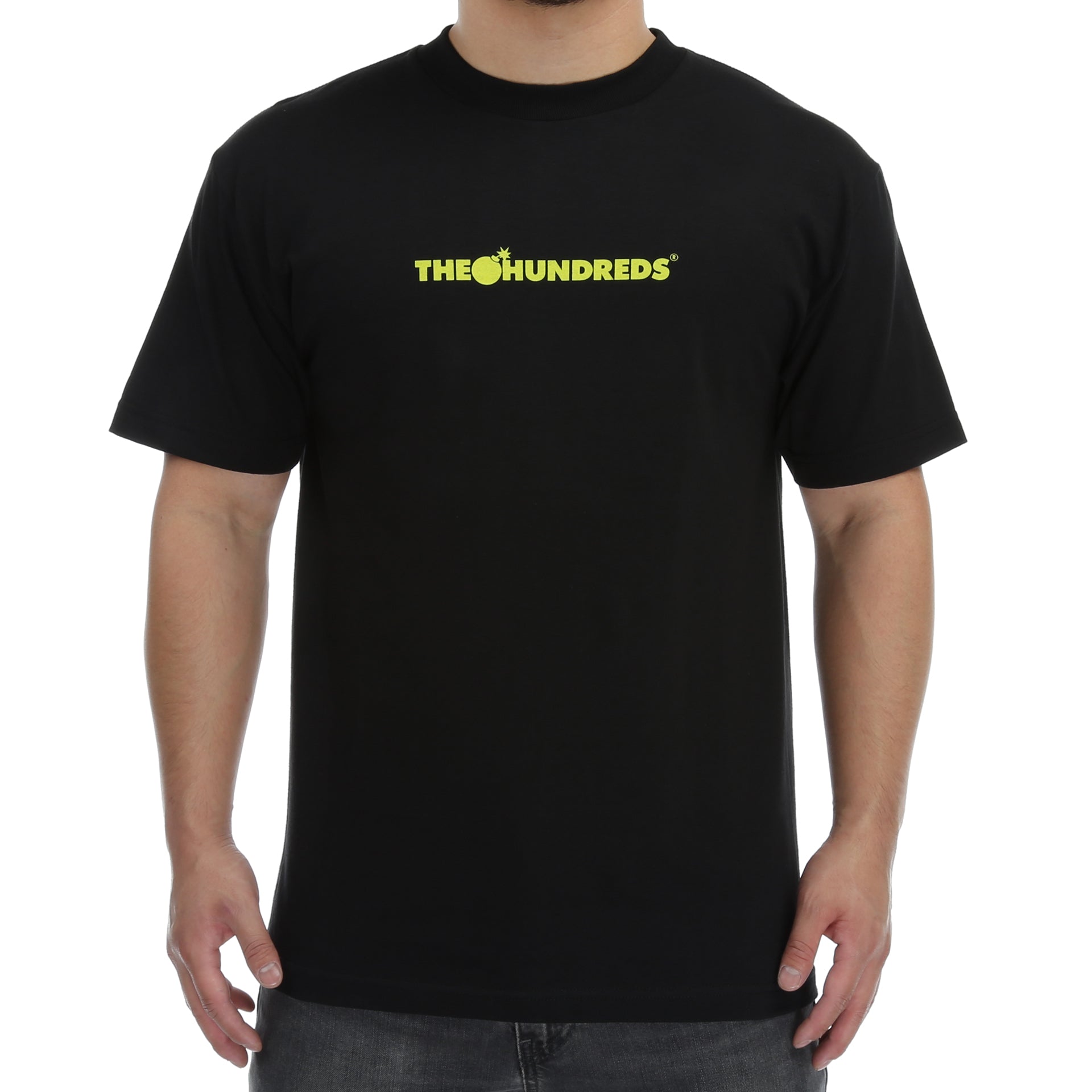 The Hundreds Fade Away Graphic T-Shirt for Men - Black Cotton Streetwear Tee | Casual Wear & Urban Fashion