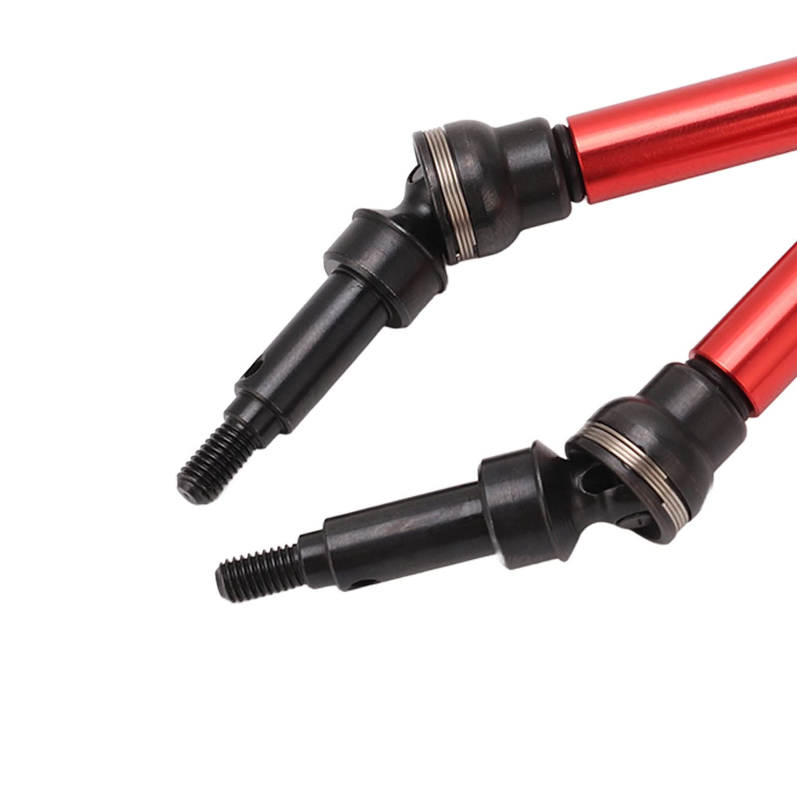 High-Performance RC Car Drive Shafts - Front & Rear CVD Upgrade Parts for Arrma 1/8 4S Vehicles (Red) | Durable Replacement for Off-Road Bashing & Racing Scenes