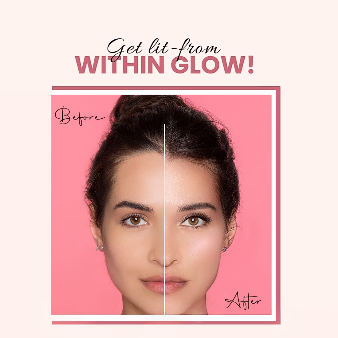 TNW THE NATURAL WASH Illuminating Strobe Face Cream - 01 Rose Gold (25g) | Avocado Oil & Aloe Vera Extract | Moisturizer & Highlighter | Paraben-Free | For Dewy Glow & Natural Makeup Look | Day & Night Use