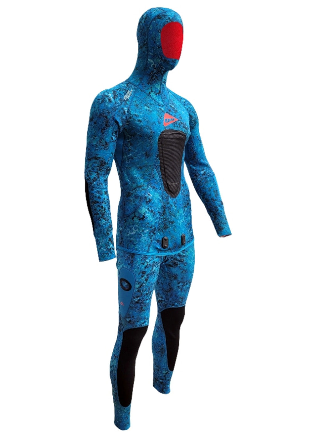 Ocean Hunter Offshore 2mm Neoprene Lined 2-Piece Wetsuit for Men & Women - Scuba Diving, Snorkeling & Water Sports