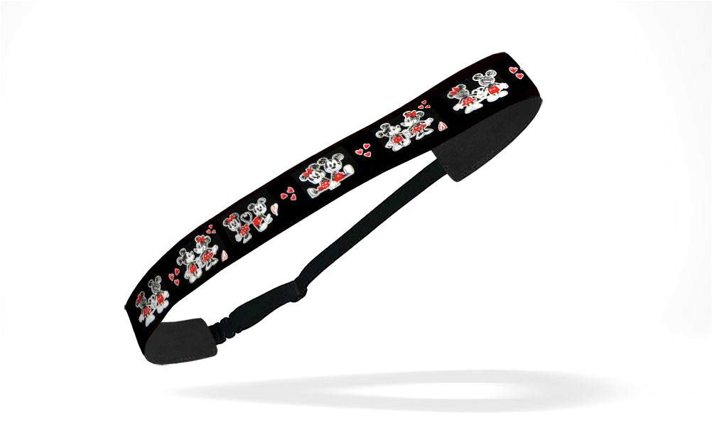Women’s Adjustable Elastic Headbands - Non Slip Velvet Lined 1 Inch - Mythical & Youth Designs for Fashion, Workouts & Sports - Perfect for Running, Yoga & Everyday Wear