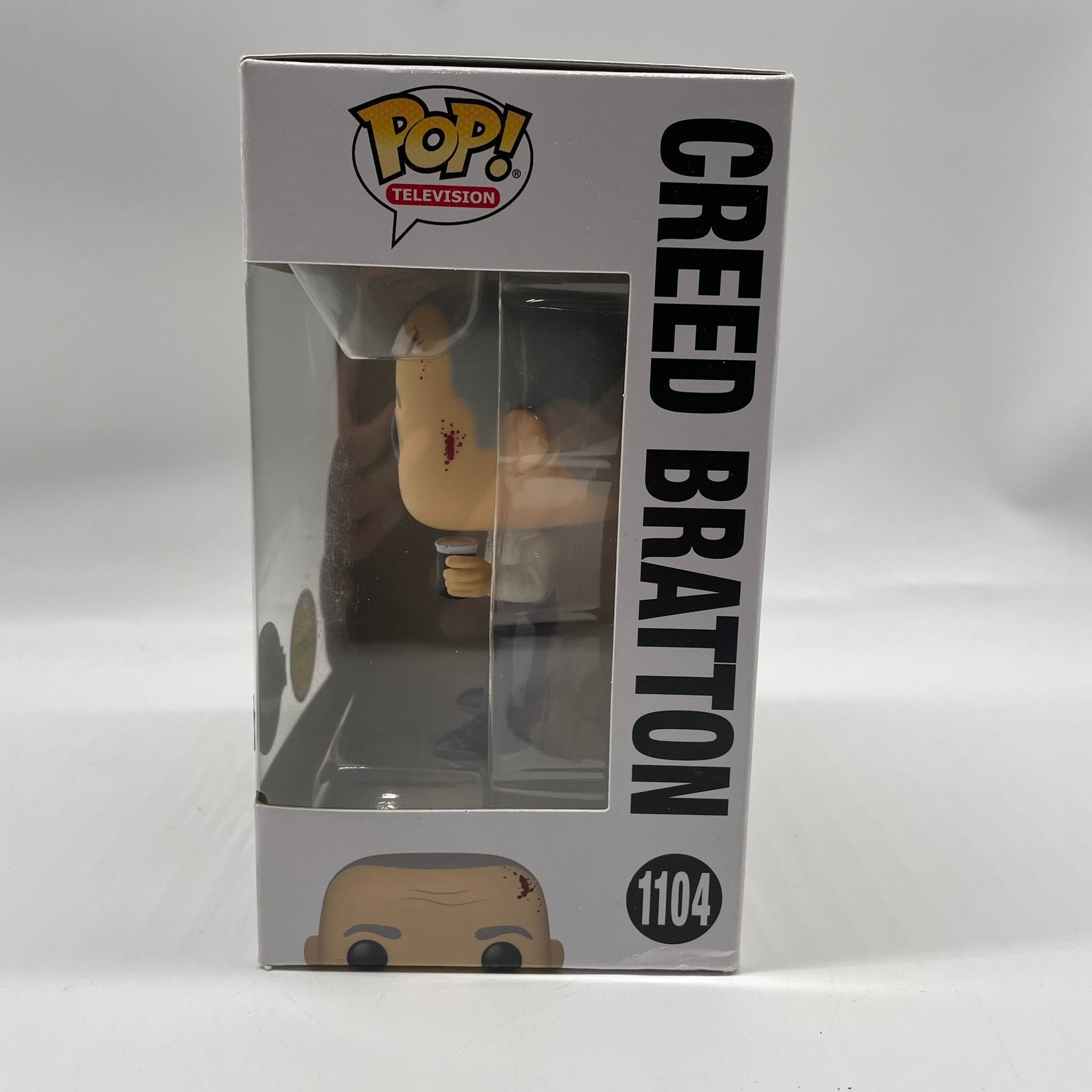 Creed Bratton The Office Pop Vinyl Figure Limited Special Chase Edition #1104 - Funko Pop Collectible for Office Fans, Perfect for Display & Gifts