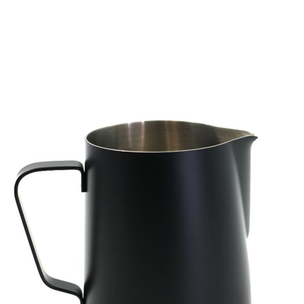 Premium Rhino Classic Milk Frothing Pitcher 450ml (15oz) - Barista-Grade Stainless Steel Milk Jug for Perfect Latte Art & Cappuccino Foam - Ideal for Home & Professional Coffee Shops, Cafes, and Espresso Bars