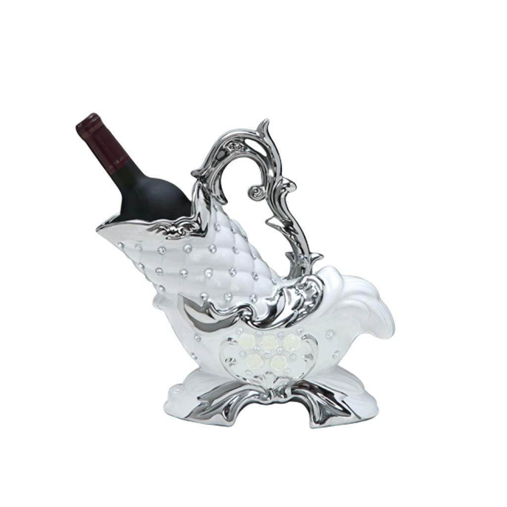 Luxury European Red Wine Rack - Modern Wine Shelf for Living Room Decor, High Capacity Wine Holder, Perfect Wedding & Housewarming Gift (White) | Ideal for Dining Rooms, Home Bars & Wine Cellars