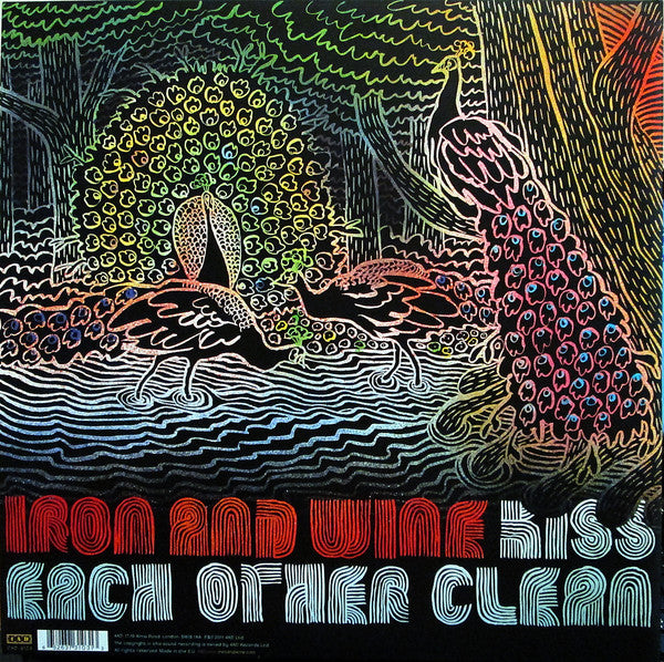 Iron And Wine - Kiss Each Other Clean Vinyl LP Album (Near Mint NM/M) | Indie Folk Music for Relaxing at Home or Gifting