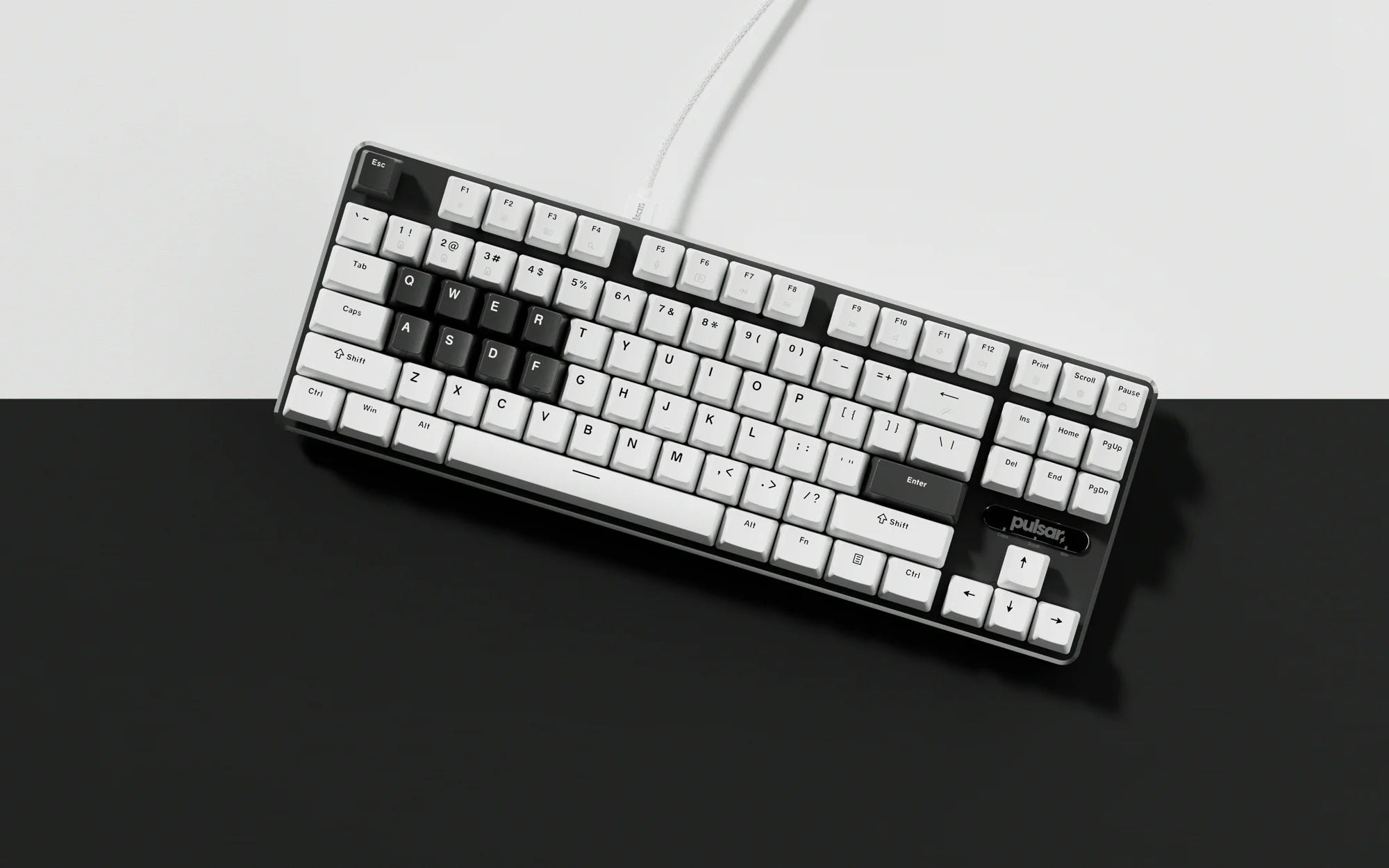 Pulsar PCMK2 HE TKL Magnetic Hall Effect Rapid Trigger Gaming Keyboard - Ultra-Responsive Mechanical Keyboard for Competitive Esports & FPS Gaming
