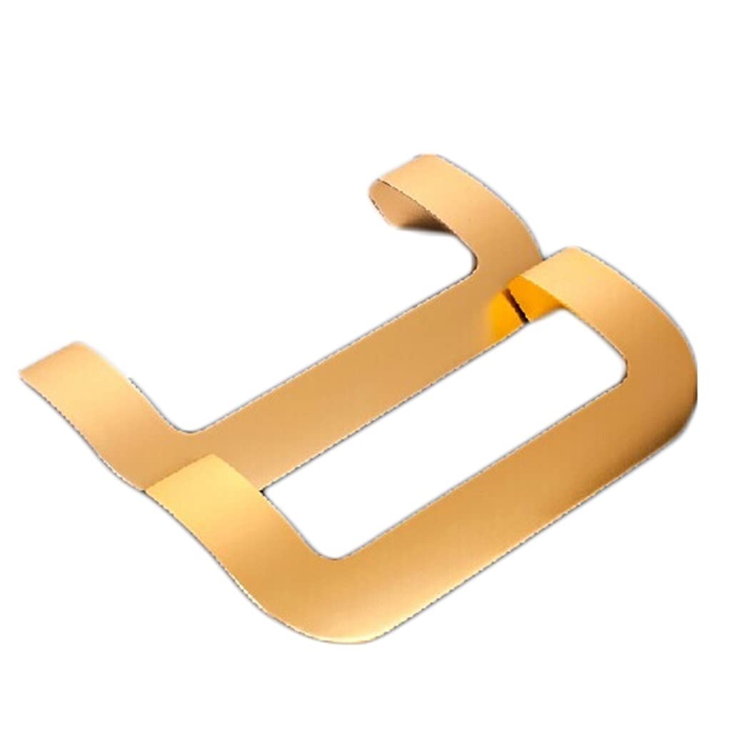 Premium Commercial Glass Door Handle - Brushed Chrome Aluminum Alloy Push Pull Handle for Store & Home (Gold, 320mm) - Ideal for Retail Shops, Office Doors & Modern Home Entries