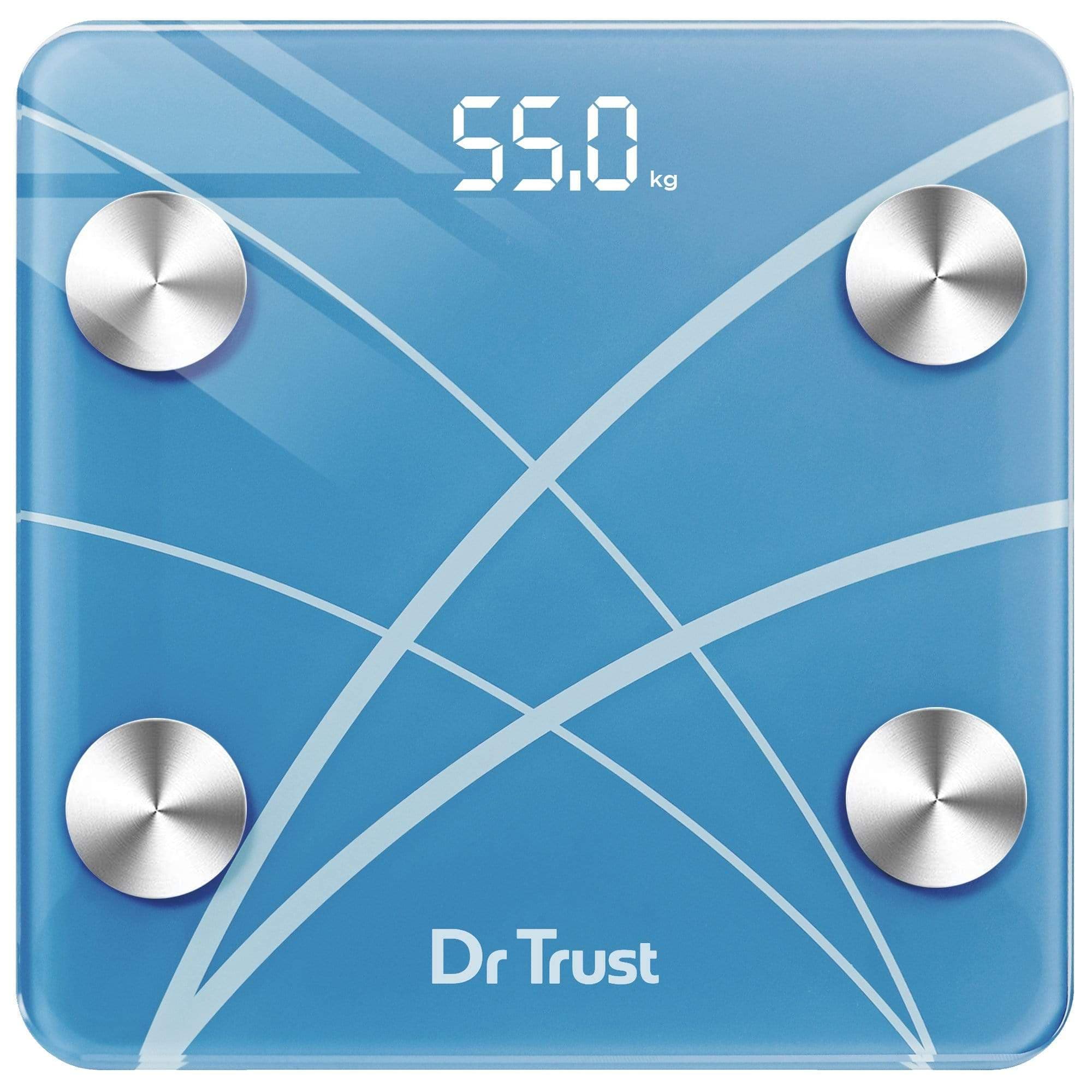 Dr Trust USA 519 Smart Digital Body Fat Scale with BMI, Weight, Muscle & Water Percentage - Accurate Bluetooth Body Composition Analyzer for Home Gym & Health Tracking