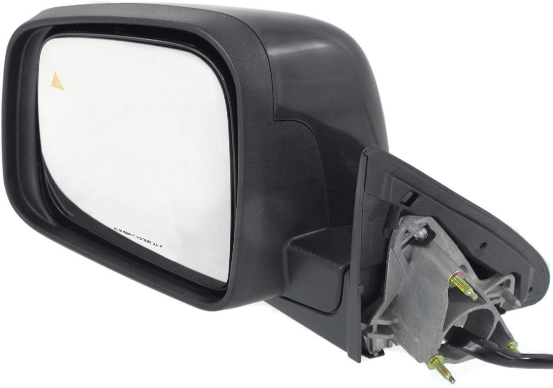 Garage-Pro Heated Power Glass Mirror with Blind Spot Detection & Signal Light - Compatible with 2011-2021 Jeep Grand Cherokee (Driver Side) | Enhanced Visibility & Safety for Off-Roading & Night Driving