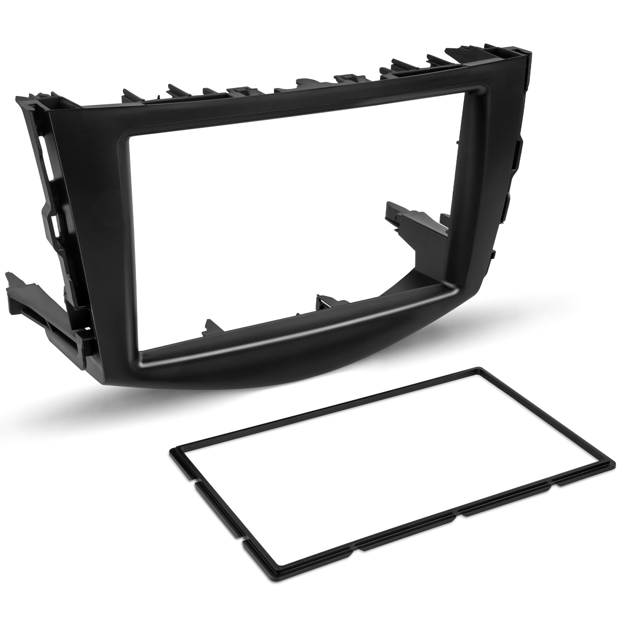 2006-2012 Toyota RAV4 Double DIN Radio Dash Kit - Universal Stereo Installation Mounting Bracket for Aftermarket Car Audio | Perfect for Upgrading Factory Head Unit to Touchscreen Navigation System
