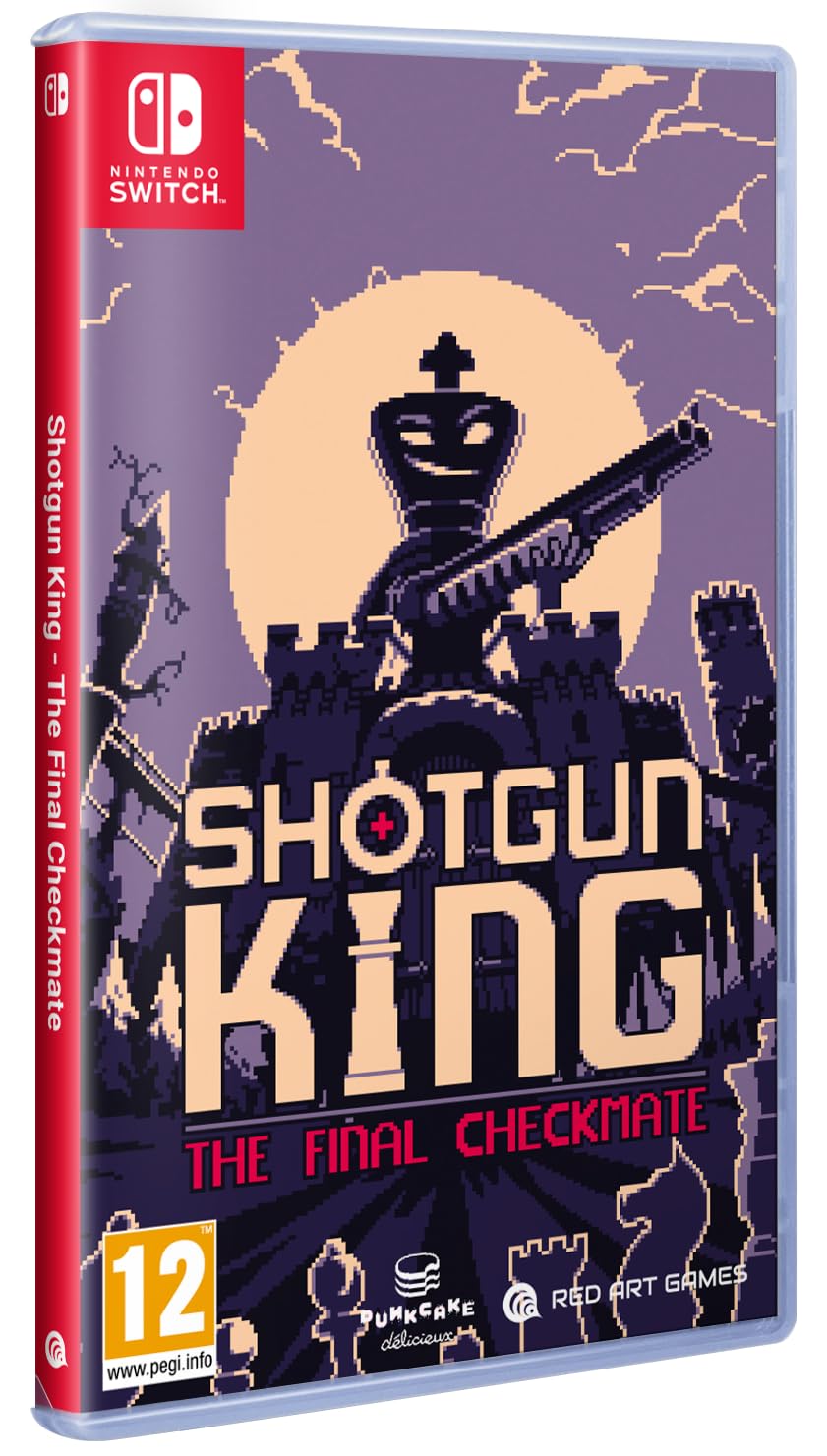Shotgun King - Nintendo Switch Game | Action-Adventure for Solo & Multiplayer | Perfect for Home & Travel Gaming