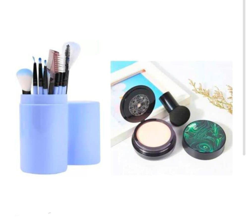 12-Piece Professional Makeup Brush Set for Women & Girls - Foundation, Eyeshadow, Blush, Contour & Concealer Brushes - Perfect for Everyday Makeup & Professional Makeup Artist Kit