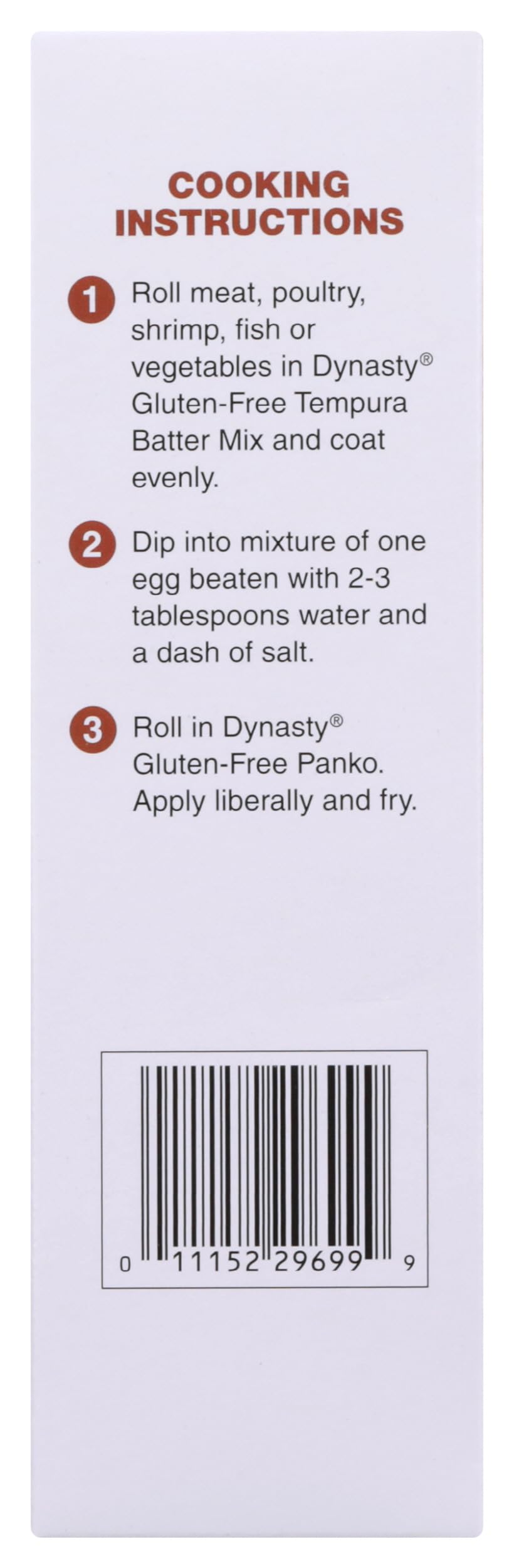 Gluten Free Dynasty Rice Panko Bread Crumbs - 8oz (Pack of 6) | Japanese Style Coating for Chicken, Fish & Tempura | Perfect for Frying, Baking & Air Frying