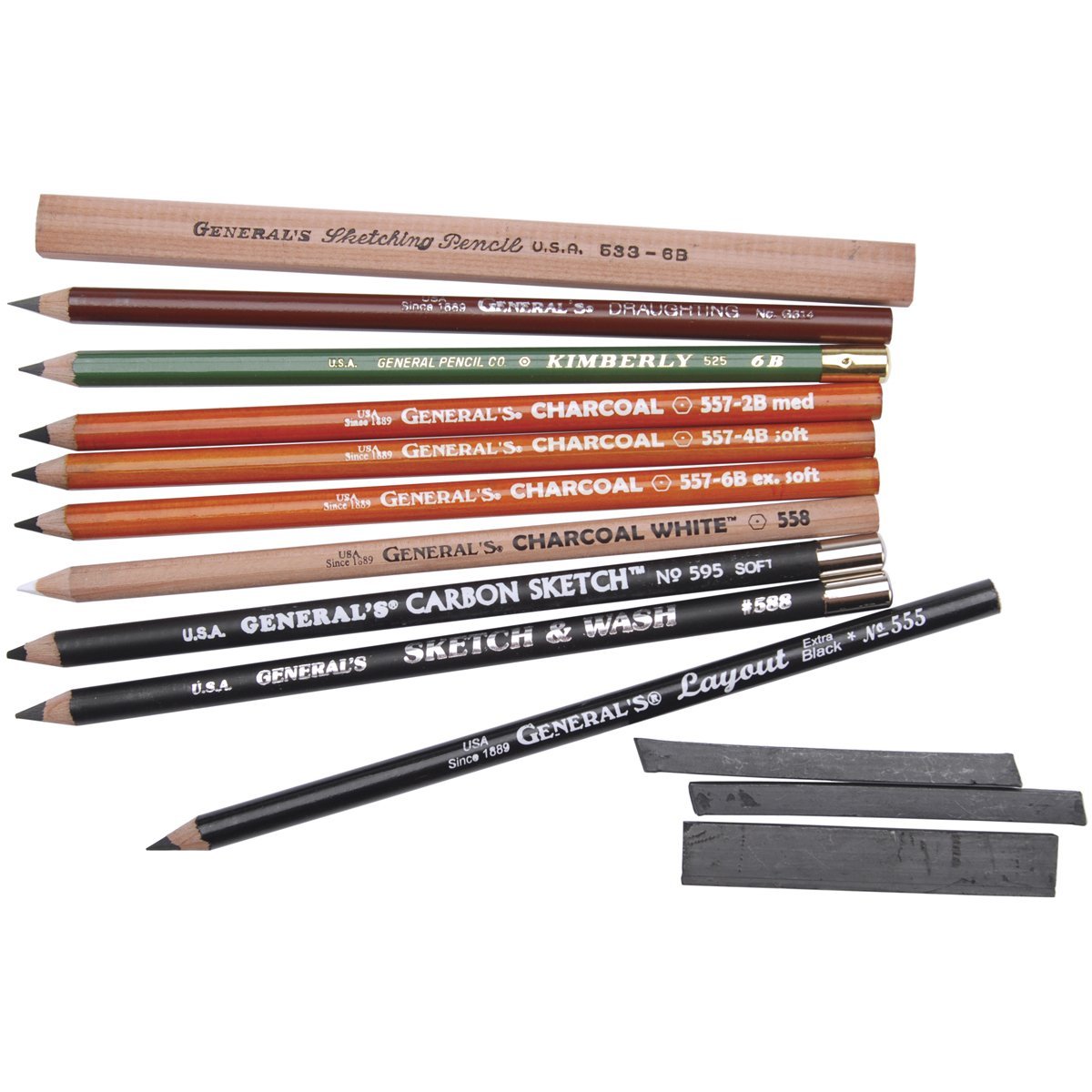 Professional Graphite Drawing Pencil Set - 12 Piece Assorted Sketching Pencils for Artists, Beginners & Students - Ideal for Sketching, Shading & Detailed Artwork - Perfect for Studio, Classroom & Home Use