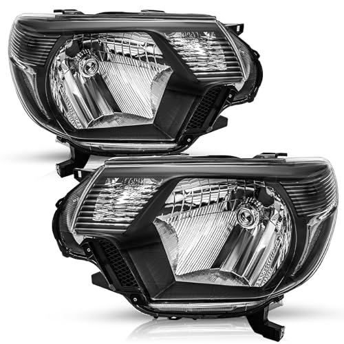 Black Housing with Clear Reflector