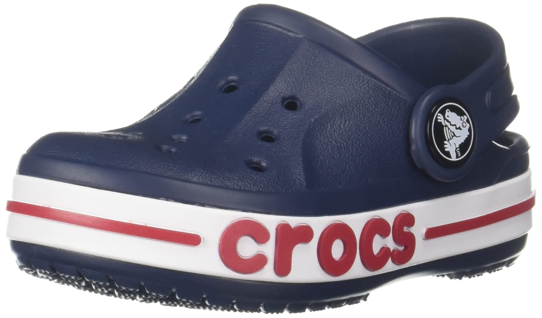 Crocs Unisex-Child Bayaband Clog | Comfortable Kids Water Shoes for Beach, Pool & Outdoor Play | Lightweight & Slip-Resistant Sandals