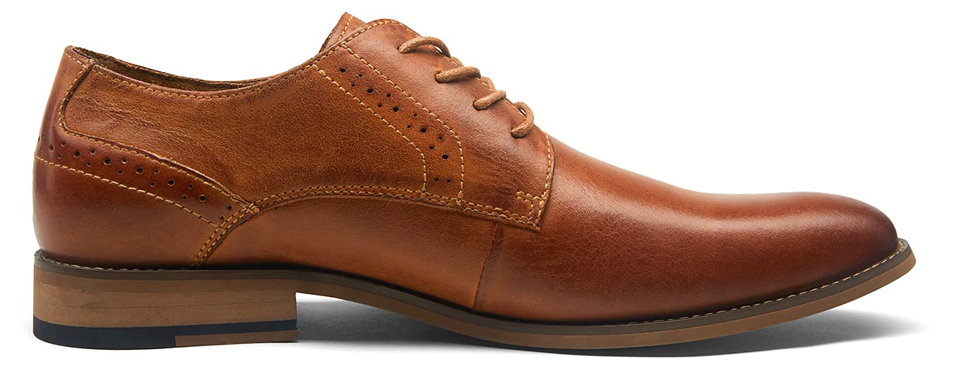 Premium Vostey Men's Oxford Dress Shoes - Classic Business Formal Leather Shoes for Office, Wedding & Special Occasions