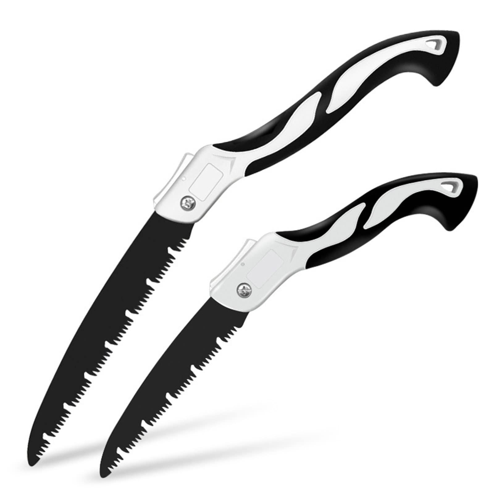 SK5 High Carbon Steel Folding Hand Saw - Fast Cutting Woodworking Saw for Home & Outdoor Use - Ideal for Bamboo, Logging, and DIY Projects