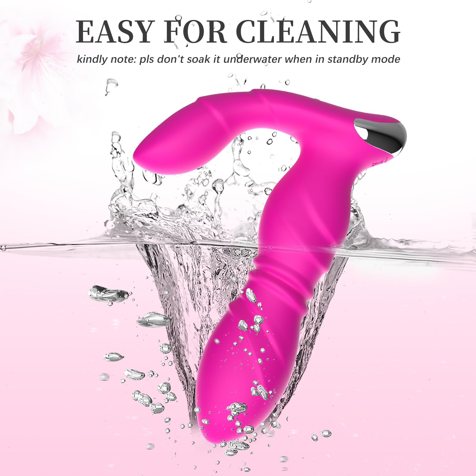 Premium Wearable Thrusting Dildo for Women - App & Remote Controlled Vibrator with 9 Powerful Modes, Dual Stimulation & Clitoral Vibrations - Best Adult Sex Toy for Couples Play, Public Adventure & Solo Pleasure