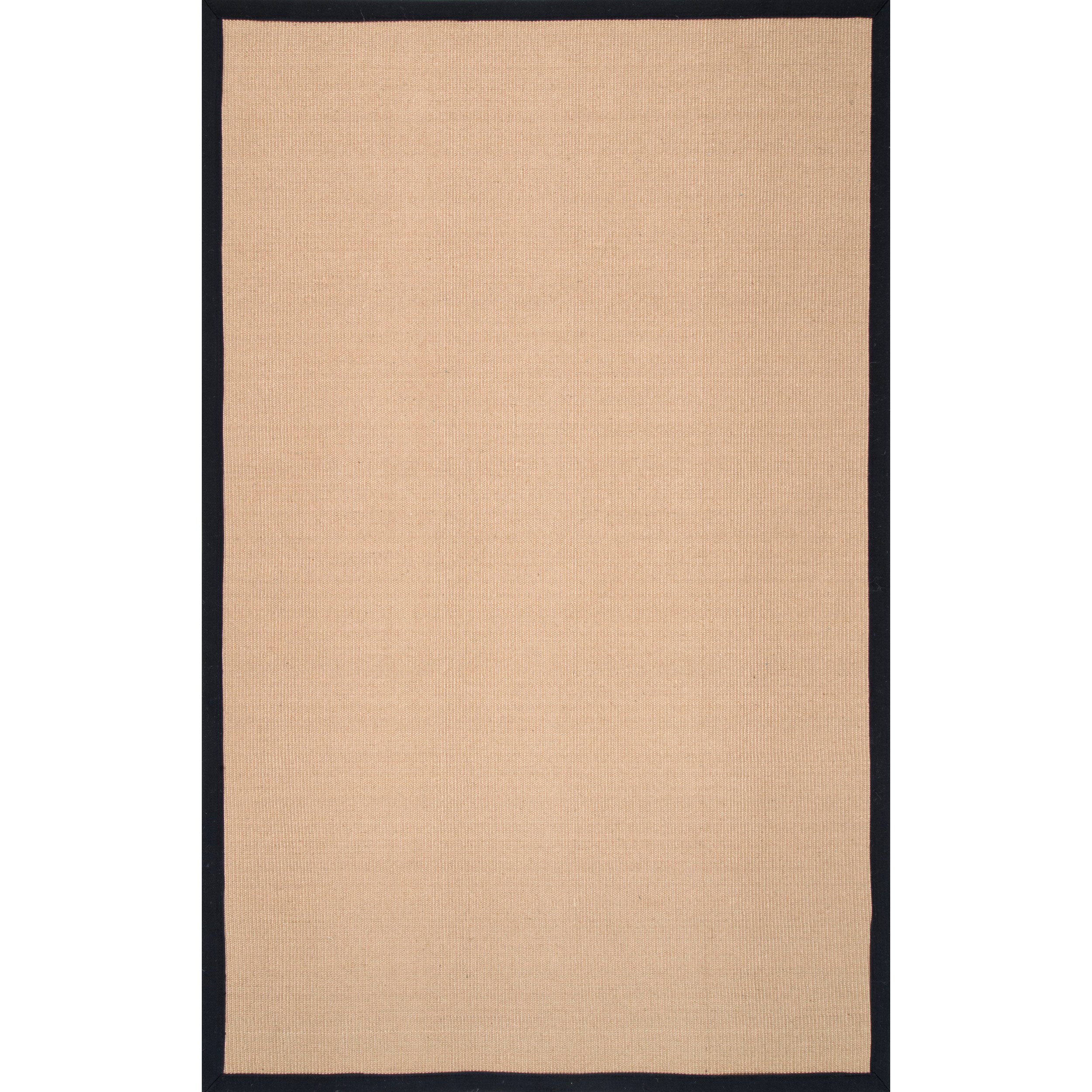 nuLOOM Machine Woven Laurel Jute Runner Rug 2'6