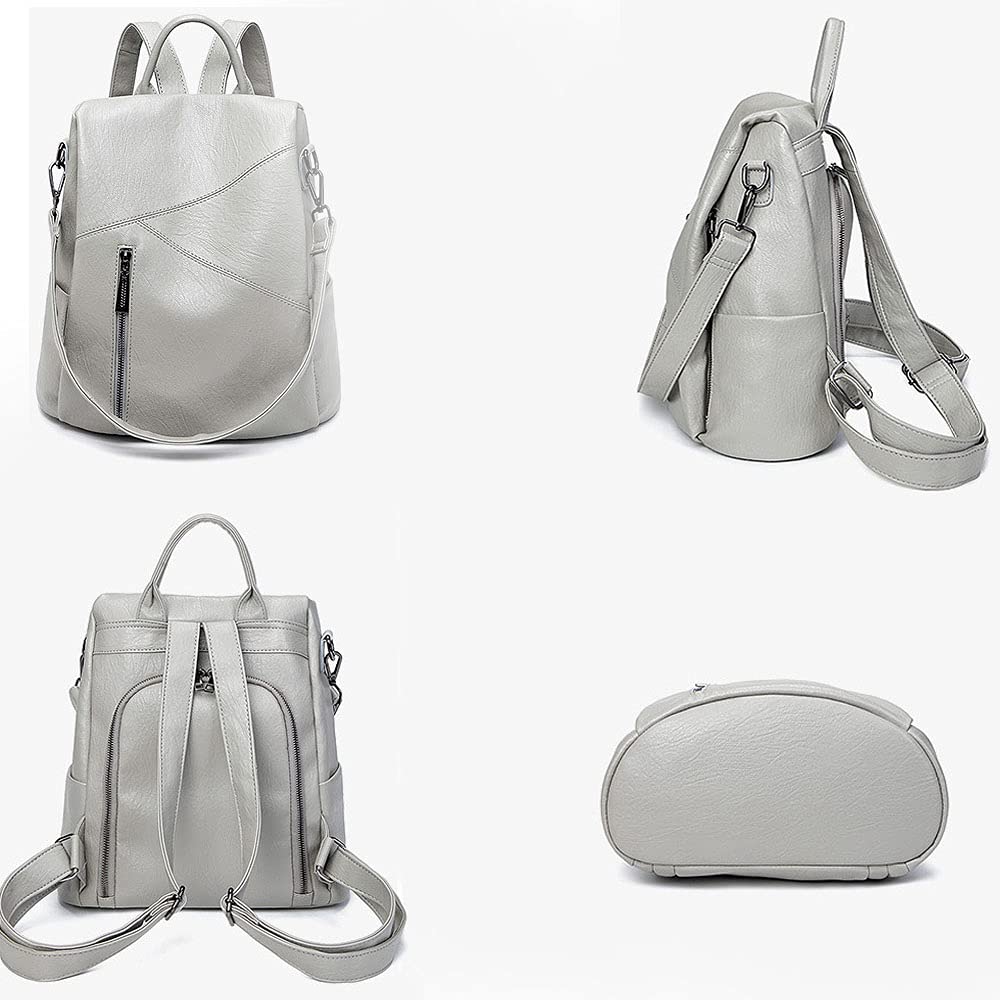 Anti-Theft Cute Backpack Purse for Women - Stylish Fashion Bookbag & Multi-Purpose Shoulder Bag - Perfect for School, Travel & Daily Use
