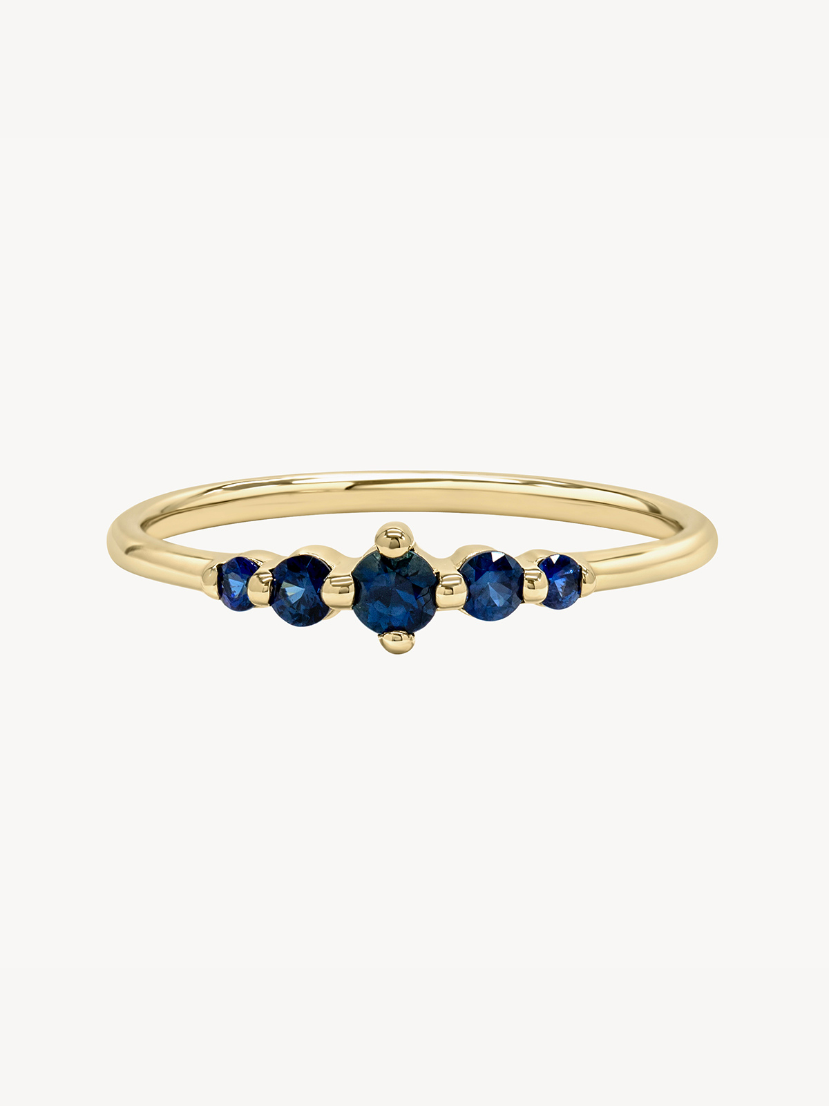 Elegant Sapphire Oceana Ring – Genuine Blue Sapphire & Sterling Silver Jewelry for Women – Perfect for Weddings, Anniversaries & Special Occasions