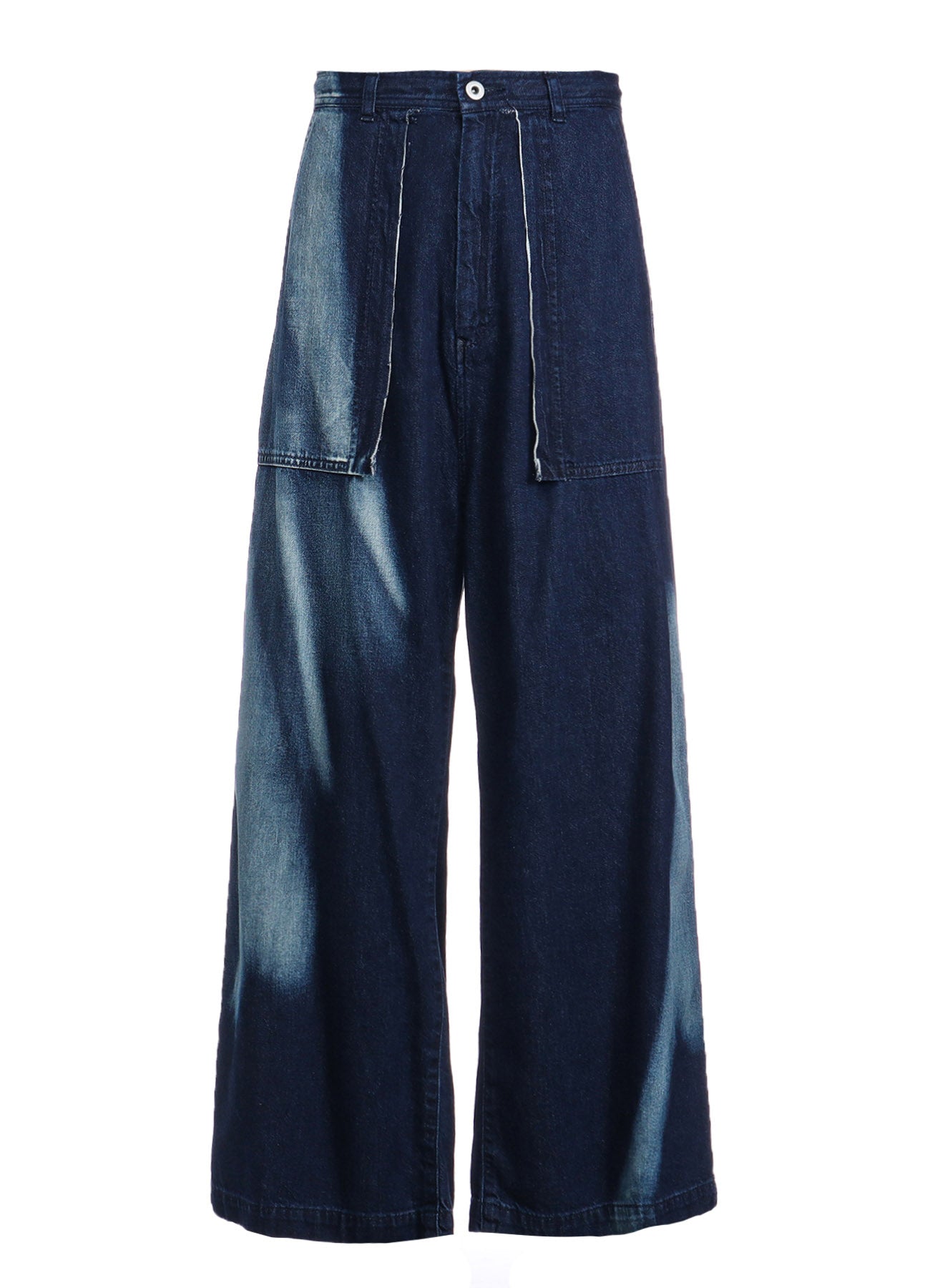 Spotted Denim Long Straight Pants for Women – High Waist Stretch Jeans, Comfortable & Stylish Casual Pants for Everyday Wear, Office, or Weekend Outings