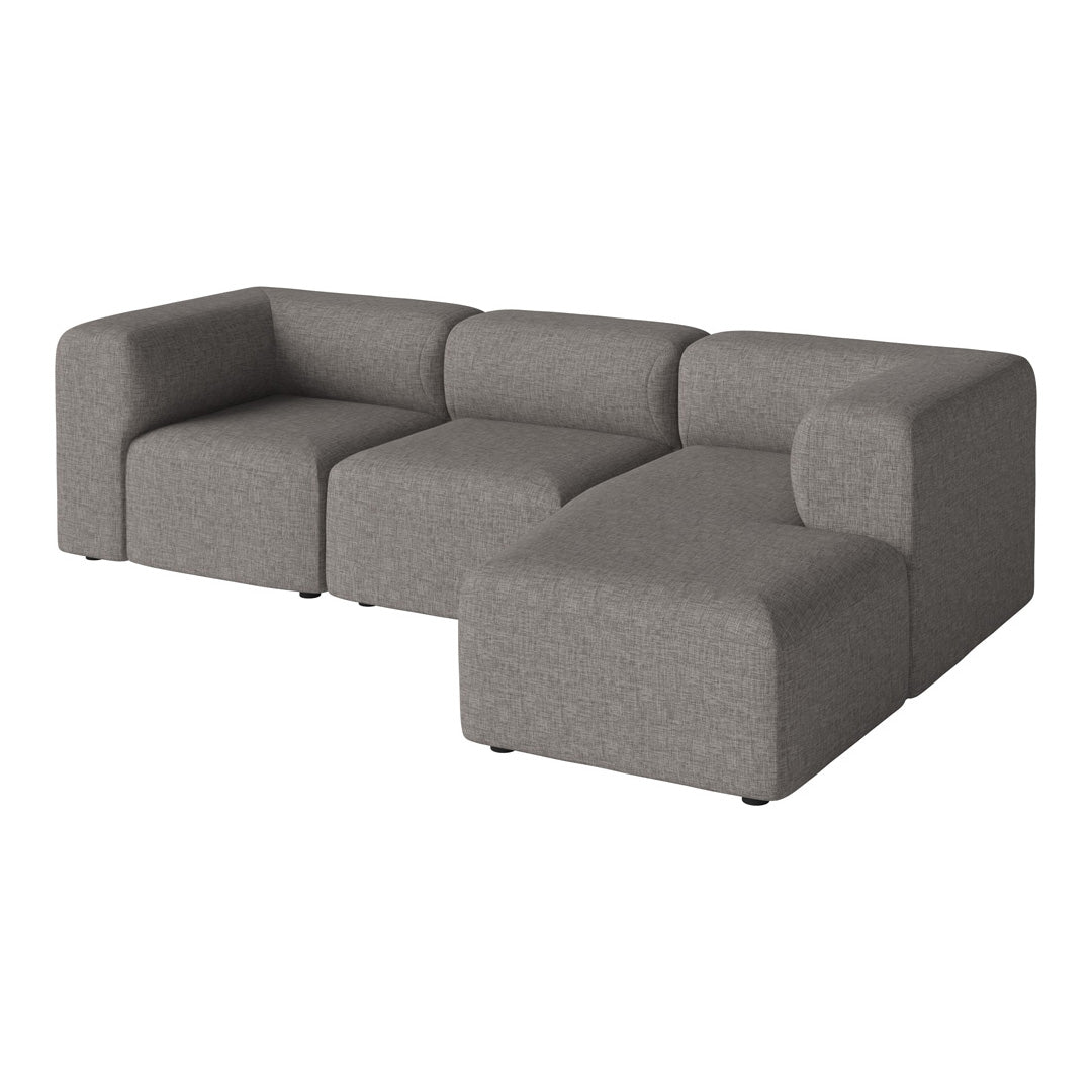 Modern 2-Seater Sofa with Chaise Lounge - Comfortable Small Space Loveseat for Living Room, Apartment, or Office - Perfect for Relaxing and Entertaining Guests